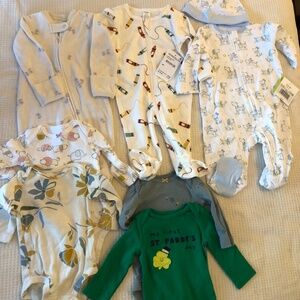 Baby Clothes Bundle – Newborn / 0–3M (7 Pieces) 👶